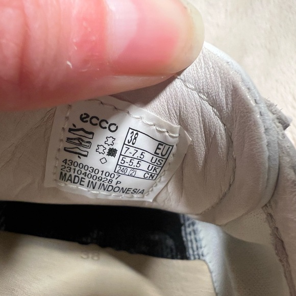 ECCO Women's Soft Tie Fashion Sneaker size 7-7.5 - Picture 7 of 7